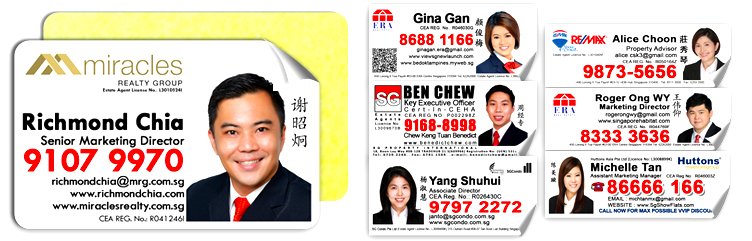 Mirrorkote Stickers For Property Agents