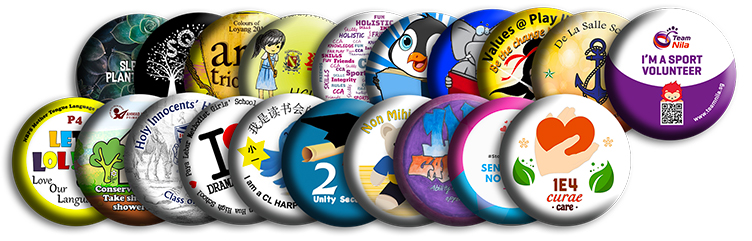 Button Badges For Schools